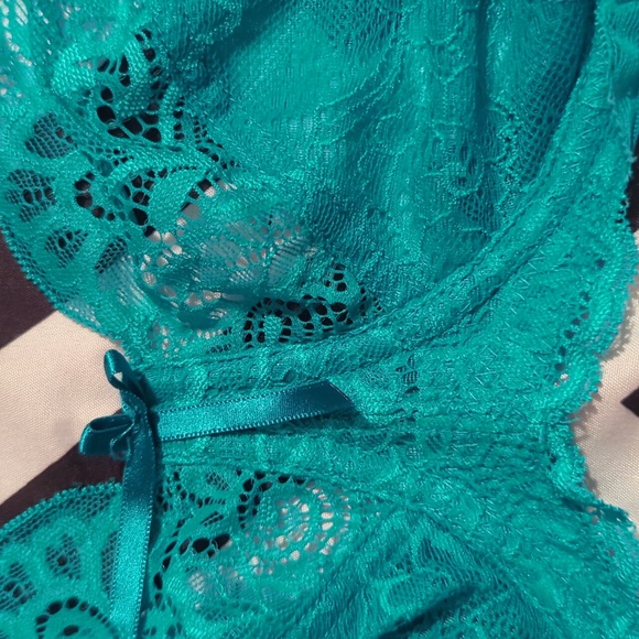 Blue/teal Panache Andorra bra 28G UK - Picture 6 of 6